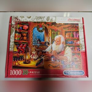 Classic Christmas Collection Puzzle - 1000 Pieces Santa's Workshop